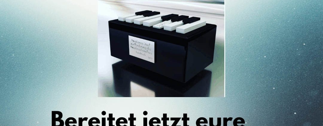 Musikpreis "AXEL" jetzt Bewerben