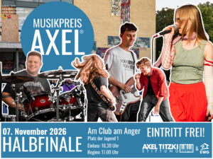 Musikpreisx "Axel" Staffel 5 - Halbfinale